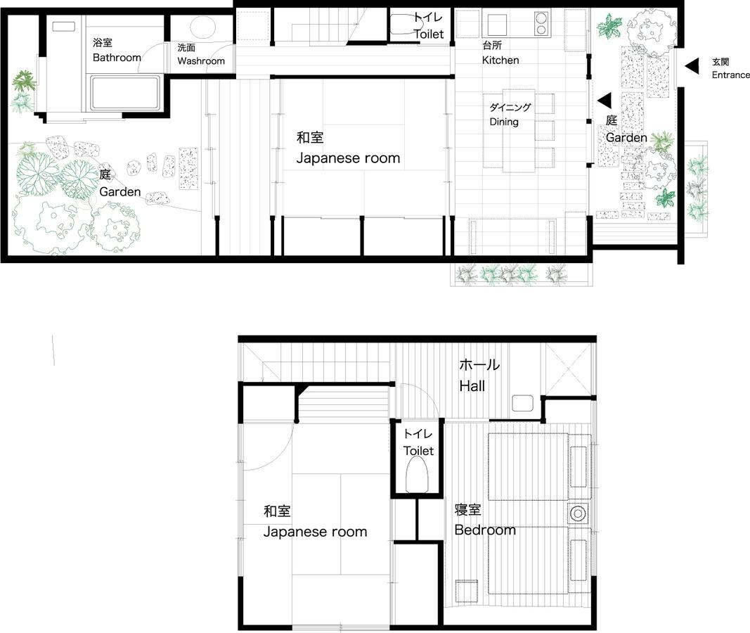 Yoitsubaki Machiya House Villa Kyoto Exterior foto